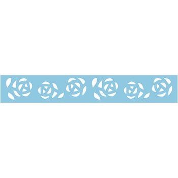 KUREPUNCH BORDER DECORATION/ROSE GARDEN 呉竹