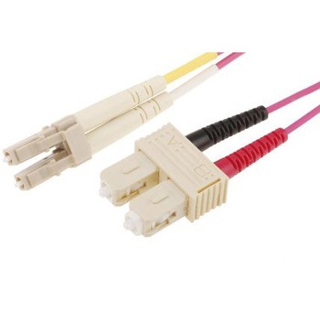 Patchcord Multi Duplex LC-SC Violet RS PRO