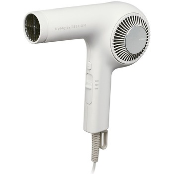 ヘアドライヤー プロテクトイオン 軽量 小型 静電気抑制 高性能フィルター お手入れ簡単 水洗いOK ラク抜きプラグ Nobby by TESCOM テスコム