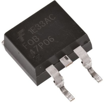 ON Semiconductor Pチャンネル パワーMOSFET ON SEMICONDUCTOR