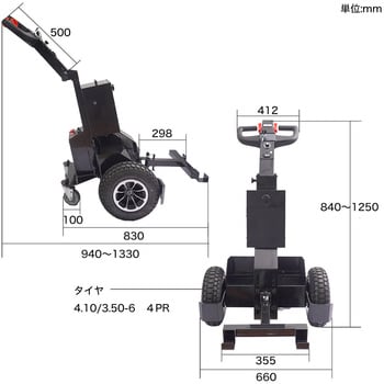 TWMTCASBK 1トン運べる牽引機「引っ張り君」 1個 サンコー(電子機器) 【通販モノタロウ】