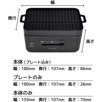 卓上おひとりさま焼き肉 「ソログリル」 サンコー(電子機器)