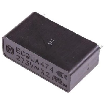 ラジアルリード型 メタライズドPEフィルムコンデンサ ECQUAAFシリーズ Panasonic(パナソニック)
