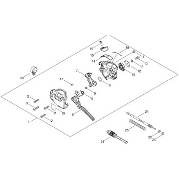 スロットル部品RM3027-GTD 新ダイワ