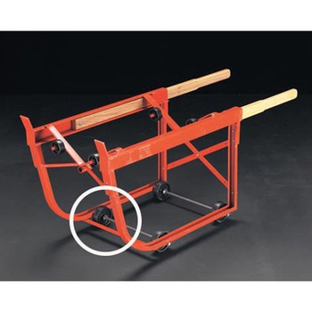 ドラム缶キャリー用車輪 エスコ