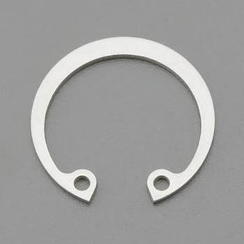 穴用スナップリング[ステンレス] - エスコ
