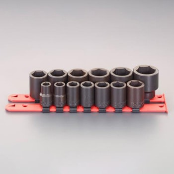 (1/2”DR)インパクトソケットセット(インチ) エスコ