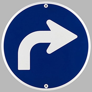構内道路標識 エスコ