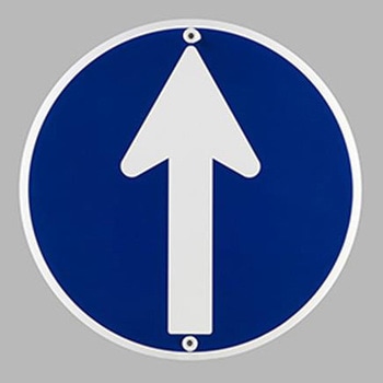 構内道路標識 エスコ