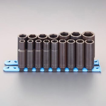 (1/2”DR)ディープインパクトビットソケットセット - エスコ