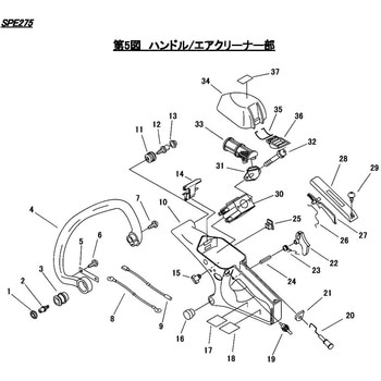 SPE275  ハンドル部 シングウ(新宮商行)