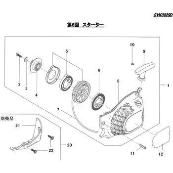 SVK3920Dスター  スターター - シングウ(新宮商行)