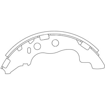 ブレーキシュー(ハーフタイプ) MKカシヤマ
