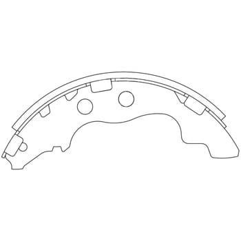 ブレーキシュー(ハーフタイプ) MKカシヤマ