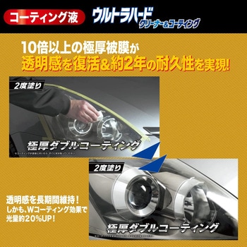 ウルトラハード クリーナー&コーテイングヘッドライト用 - リンレイ