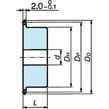 RS15 スプロケット 1Bタイプ 椿本チエイン