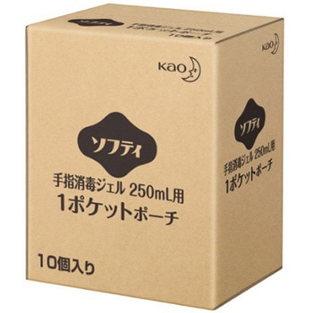 【ケース販売】ソフティ手指消毒ジェル250mL用 花王