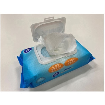 99%除菌ウェットティッシュ ノンアルコール・しっかり厚手タイプ 80枚入 丸紅紙パルプ販売