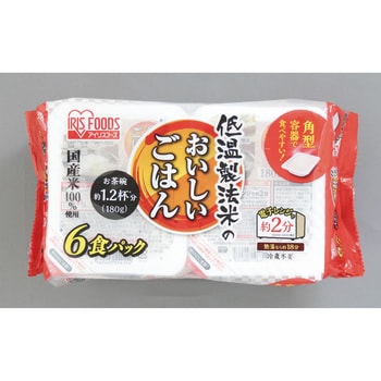 【賞味期限近】低温製法米のおいしいごはん 180g✕10食パック✕4袋