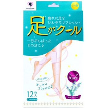 足がクール12枚入×10個 アメジスト(大衛)