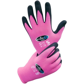 現場系女子 エアーフレックス ニトリル背抜き手袋 ACE GLOVE