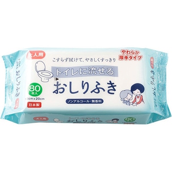 大人用ながせるおしりふき 18個入 アメジスト(大衛)