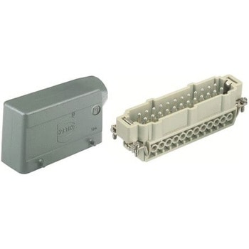 Harting ヘビーデューティパワーコネクタ 表面実装ハウジングソケットキット オス 24極 ハーティング
