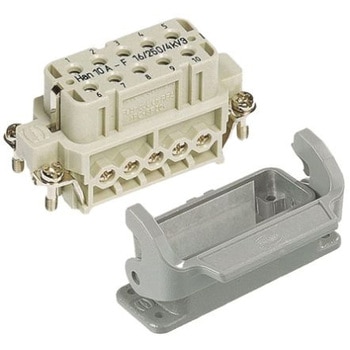 Harting ヘビーデューティパワーコネクタキット 表面キット メス 10 + PE極 ハーティング