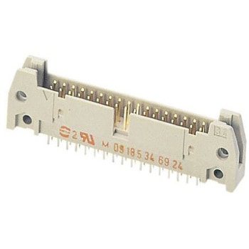 Harting 基板接続用ヘッダ SEK 18シリーズ 34極 2列 ハーティング