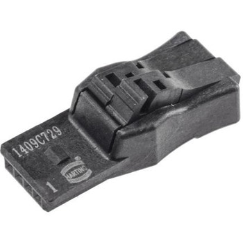 Harting 基板用端子台， Har-Flexiconシリーズ 1列， 4極 ハーティング