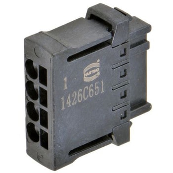 Harting 基板用端子台， Har-Flexiconシリーズ 1列， 4極 ハーティング