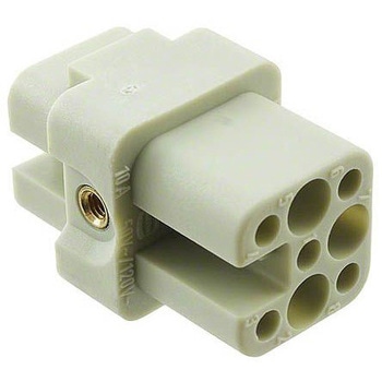 Harting 電源コネクタインサート Han D シリーズ メス 10A 50 V ac、120 V dc ハーティング