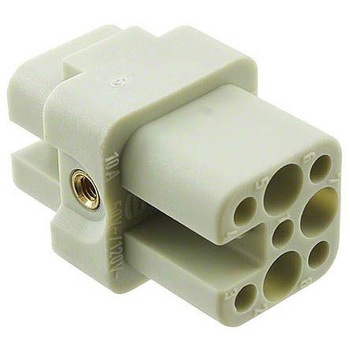 Harting 電源コネクタインサート Han D シリーズ メス 10A 50 V ac、120 V dc ハーティング