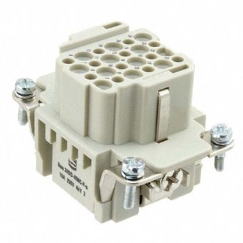 Harting 電源コネクタインサート Han DD HMC シリーズ メス 10A 250 V 6 B ハーティング