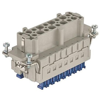 Harting 電源コネクタインサート Han ES Press シリーズ メス 16A 500 V 16 B ハーティング