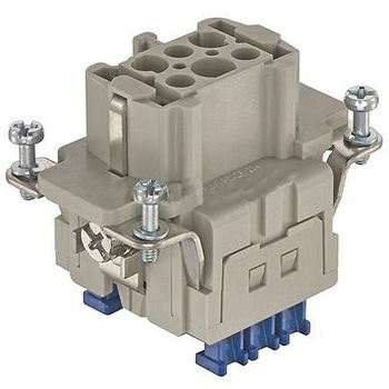Harting 電源コネクタインサート Han ES Press シリーズ メス 16A 500 V 6 B ハーティング