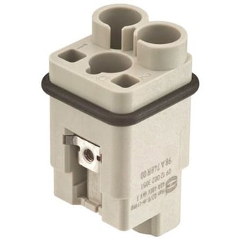 Harting 電源コネクタインサート Han Q シリーズ オス 40A 400 V ハーティング