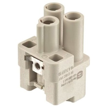 Harting 電源コネクタインサート Han Q シリーズ メス 40A 400 V ハーティング
