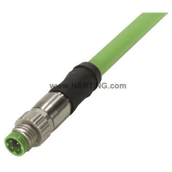 2134C7C7477005 Harting�C ���{�b�g�P�[�u���C 22 AWG�C �R�A���F4�C Circular Connectors M8�V���[�Y �n�[�e�B���O 48274748