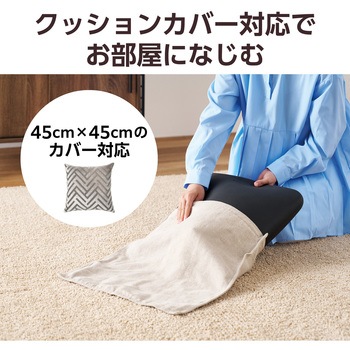 バランスディスク クッション スクエア型 ポンプ付(空気入れ) 片面突起付 エクリア スポーツ エレコムヘルスケア