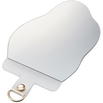 スマホストラップホルダー シート ケーブル穴用 1口タイプ 1枚入り ストラップシート 雲 &Me エレコム