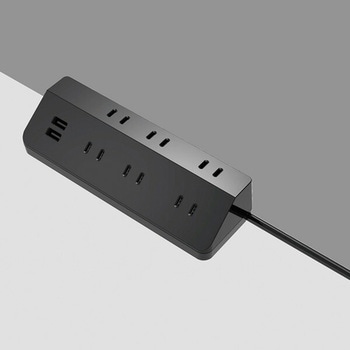 USB付き電源タップ6個口 TOPLAND