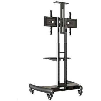 モニタースタンド・ローラー付き(VESA規格、32～70型対応、LED・LCD対応) bitstrong