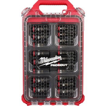 SHOCKWAVE IMPACT DUTY ディープインパクトソケット 3/8インチ(9.5mm)角 19PCS PACKOUTセット ミルウォーキーツール