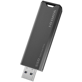 SSPS-US1GR USB 3.2 Gen 2対応 スティックSSD 1TB グレー×ブラック 1台 ...