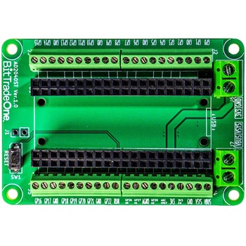 Raspberry Pi Pico ソケット・ターミナル拡張ボード ビット・トレード・ワン