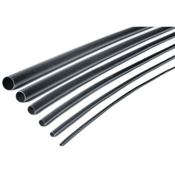 HellermannTyton 熱収縮チューブ， 架橋ポリオレフィン樹脂(POX)，収縮前 6mm， 収縮後 2mm ヘラマンタイトン(旧:タイトン)