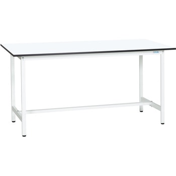 軽量作業台(KADタイプ/耐荷重180kg/メラミン天板/H900/固定式) サカエ