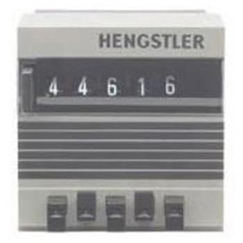 Hengstler カウンタ 10Hz 5 パネル取り付け 446シリーズ 0 446 190 HENGSTLER