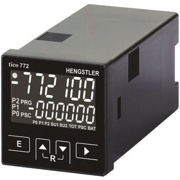 Hengstler 電子カウンタ LCD 60kHz 6 パネル取り付け TICO 772シリーズ HENGSTLER